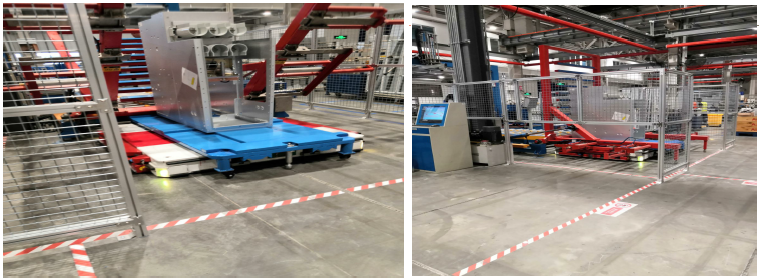 6686体育柔性装配线AGV系统